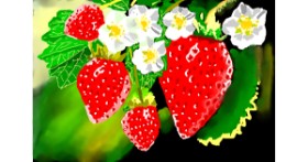 Drawing of Strawberry by VinnievanG