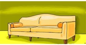 Drawing of Couch by Swimmer 