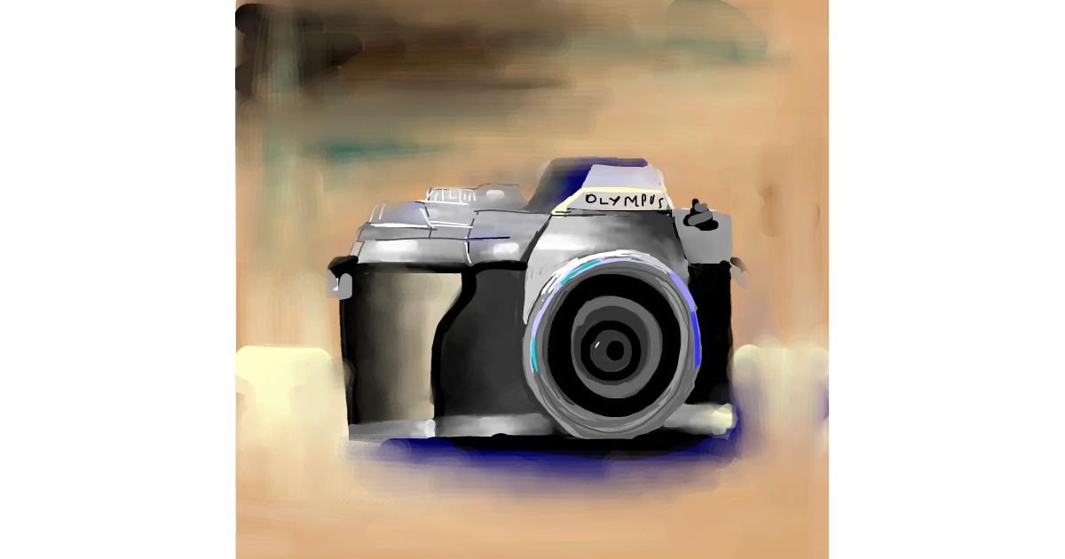 Drawing of Camera by Aastha