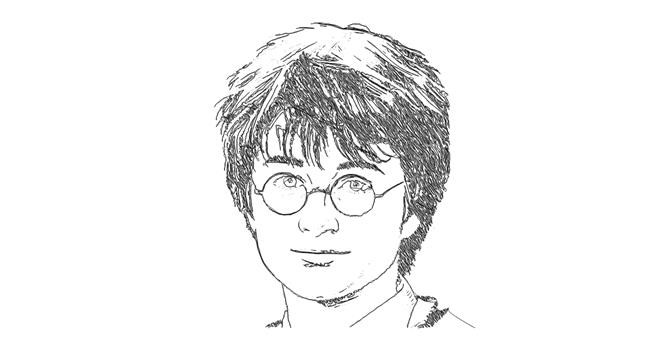 Drawing of Harry Potter by Naywen
