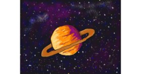 Saturn - autor: Iliana