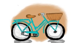 Drawing of Bicycle by Vlvnt