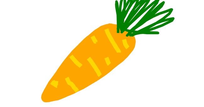 Drawing of Carrot by Nish