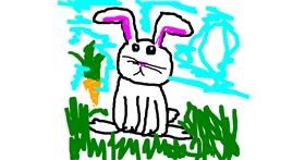 Drawing of Rabbit by dscwvjh