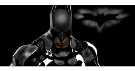 Drawing of Batman by Chaching