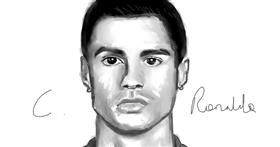 Cristiano Ronaldo - autor: DrawSomething
