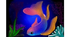 Fisch-Zeichnung von Grace🥀🦋