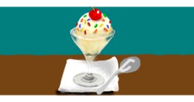 Drawing of Ice cream by justme❤️