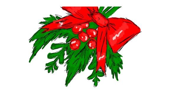 Drawing of Mistletoe by amie