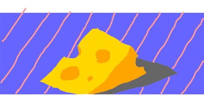 Käse-Zeichnung von Man Man