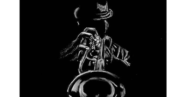 Trompete-Zeichnung von Dm