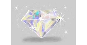 Drawing of Diamond by Debidolittle