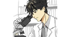 Mikroskop-Zeichnung von Satoru (I need friends)