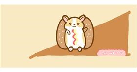 Drawing of Hotdog by 🌸𝕤𝕥𝕣𝕩𝕓𝕖𝕣𝕣𝕪🌸