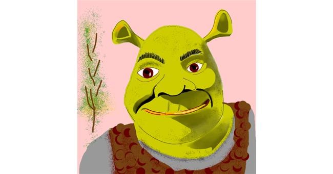 Drawing of Shrek by Namie