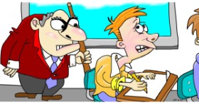 Drawing of Teacher by Swimmer
