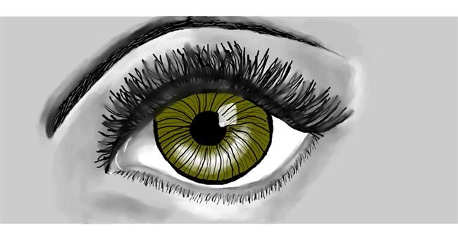 Augen-Zeichnung von Debidolittle