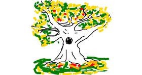 Drawing of Tree by Anonymous