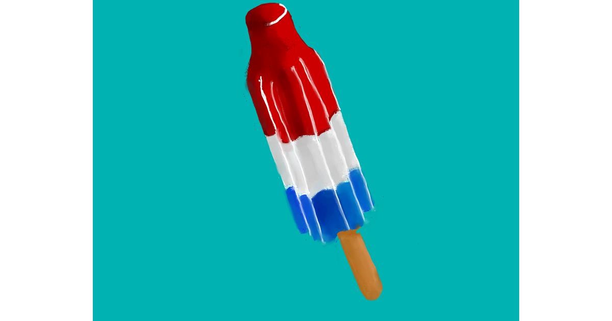 Drawing of Popsicle by kk