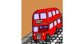 Drawing of Bus by Ryan C