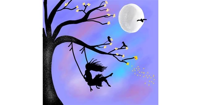 Drawing Of Swing By Dreamer Drawize Gallery