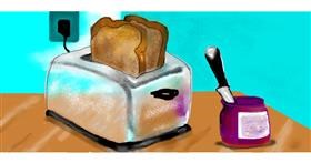 Drawing of Toaster by DebbyLee