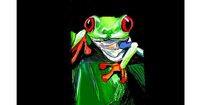 Drawing of Frog by Herbert - Drawize Gallery!