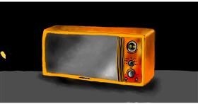 Drawing of Microwave by Eclat de Lune