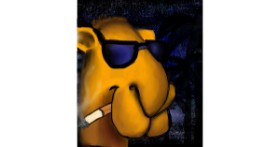 Drawing of Camel by SavedByGrace