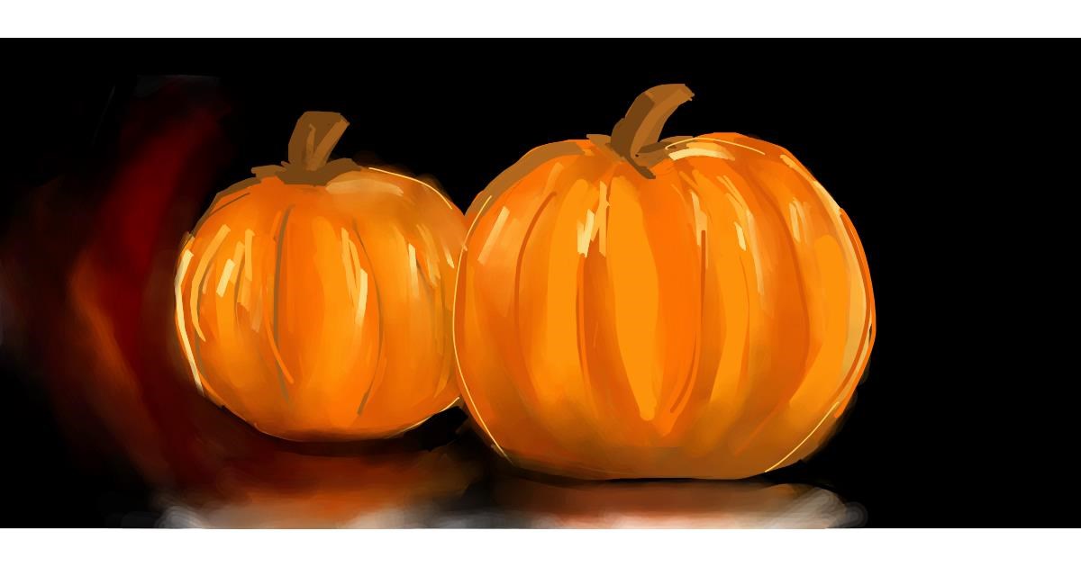 Drawing of Pumpkin by ?