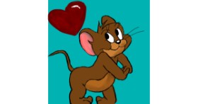 Drawing of Jerry (Tom & Jerry) by KayXXXlee