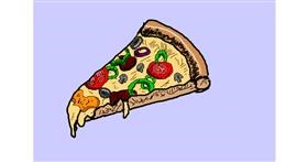 Drawing of Pizza by 🎼Mia🎶