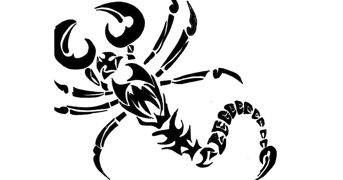Drawing of Scorpion by kishi.