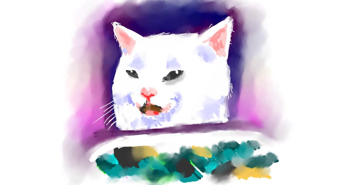 Drawing of Cat by luis