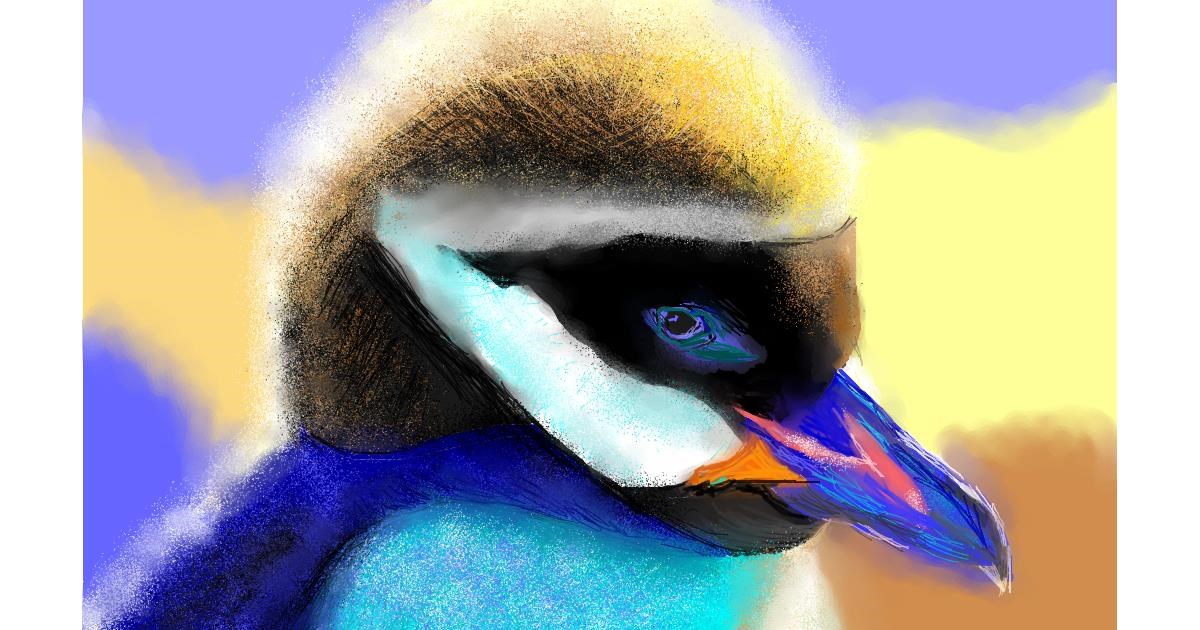 Watch Herbert Draw Penguin