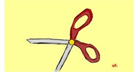 Drawing of Scissors by Obnoxious But Consistent