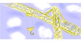 Drawing of Crane (machine) by :-]