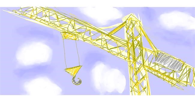 Drawing of Crane (machine) by :-]