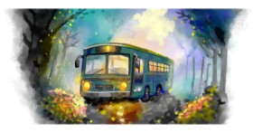 Drawing of Bus by Yellow Walrus💛