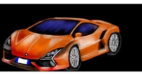 Drawing of Car by Temüjin