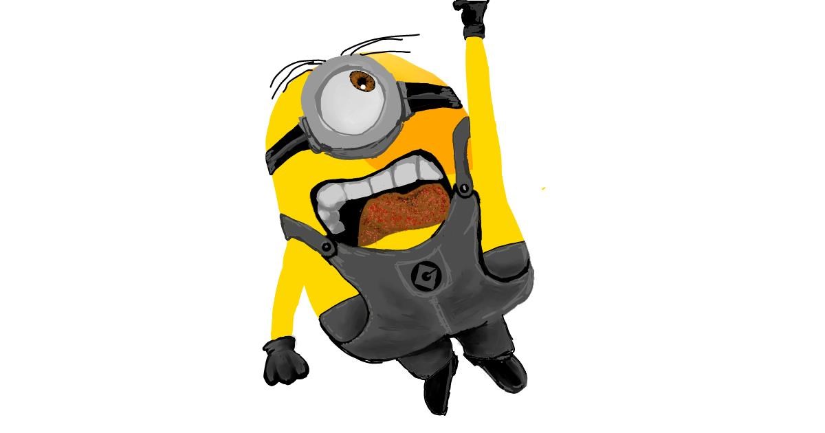 Drawing of Minion by Dada