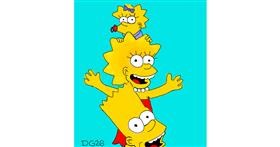 Lisa Simpson - autor: GreyhoundMama