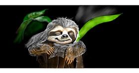 Drawing of Sloth by Chaching