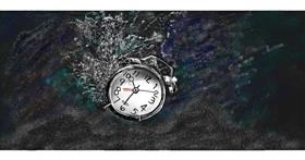 Drawing of Alarm clock by Chaching