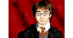 Harry Potter-Zeichnung von laur@whaleums