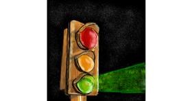 Drawing of Traffic light by KayXXXlee