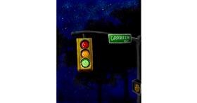 Drawing of Traffic light by 🌌Mom💕E🌌