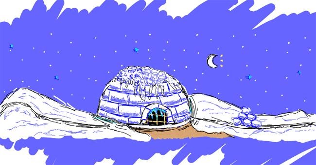 Drawing of Igloo by Amy <3