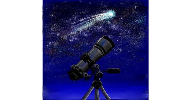 Drawing of Telescope by Andromeda