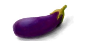 Drawing of Eggplant by albor